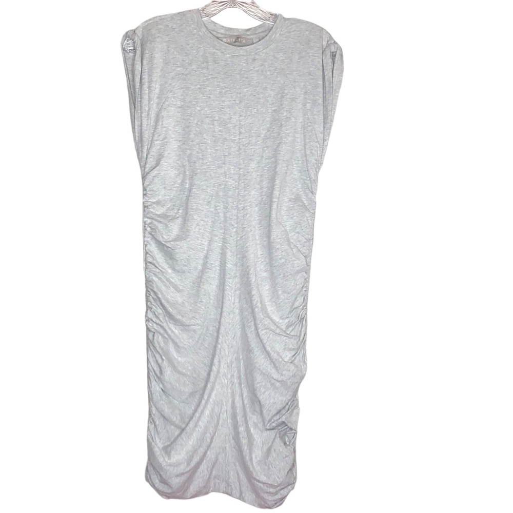 Athleta Apres Dress, Size M, Gray, NWT, FLAW